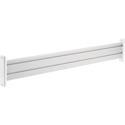 InLine® Slatwall Panel Aluminium, für Tischhalterung, 1m (Produktbild 1)