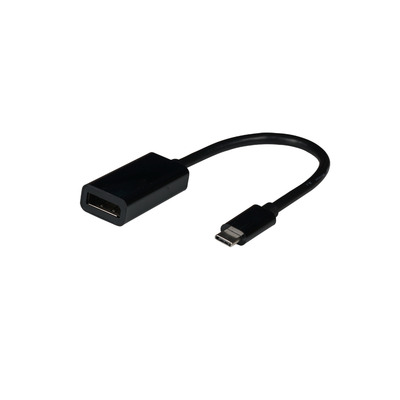 USB Typ C - DP1.4 Adapter, 8K60Hz -- schwarz